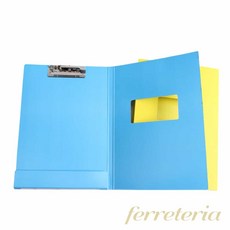 옥이드림 진행문서화일 종이 A4 청색 집게파일 레버화일 부동산파일