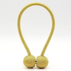 커튼 스트랩 모던 심플 아이디어 자석 커튼 버클 후크 벽걸이 스트랩 커튼 클립 면제펀치, 황금색 황금빛, 한개사면한개에두개씩준다, 1개