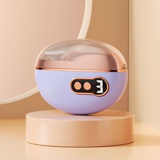 DIU 電動指甲剪美甲磨甲器磨剪一體充電無線可攜式兒童美甲店專用, 1個, 紫色:如圖