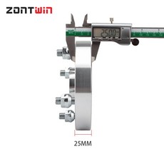 허브스페이스 휠 25/30/35/127mm PCD 5x71.6 CB mm 스페이서 어댑터 2 개 크라이슬러 퍼시픽 보이저 닷지 JCUV 여행 durango용, [03] 2PCS 25mm M12xP1.5