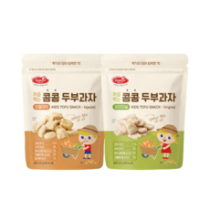 처음먹는 콩콩 두부과자 오리지널+인절미맛, 콩, 인절미, 1개, 20g