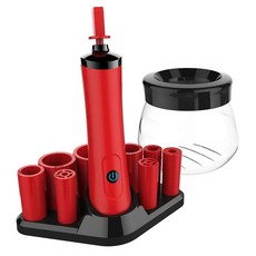 메이크업 브러쉬 세척기 브러시 회전 전동 빨기 세척 화장붓