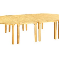 원목1-3학년 책상 원목다리 600mm 어린이집책상