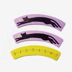 착시 현상 체험 늘어나는 고양이 마술 도구 키트 과학교구 마술도구 파티도구, 1개