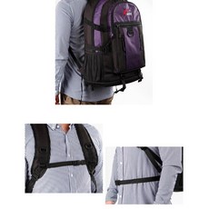 가슴끈 고정버클 남자 등산배낭 50L 고등학원가방 스포츠 단체백팩 장비수납 조깅