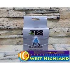 西高地水族坊 TBS翠湖 水質測試劑 磷酸鹽 PO4，精準檢測，維持水族箱生態平衡, 1個
