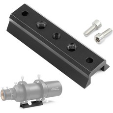 천체망원경 도브테일 마운트 플레이트 바 파인더 스코프 베이스 가이드 브래킷 레일 플레이트 홀더 금속 망원경 액세서리 대부분의 망원경에 장착