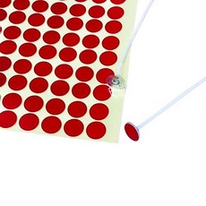 원형 심지 탭스티커 (70매입), 1개