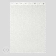 [라이프코치] 레이스 커튼 아일릿 145cm 200cm 화이트