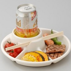 캠핑용바베큐접시 혼술접시 피크닉접시 1인접시 (1개) kdy*9683up, 1개, 색상