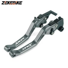 CNC 조정 가능한 브레이크 클러치 레버 핸들 YAMAHA X-MAX 300 모든 년 오토바이 액세서리 XMAX300, 08 XMAX300 allyeaRs, 1개