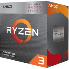 AMD 라이젠3 3200G 데스크탑 CPU, 3200G 4-Core, 3200G 4-Core
