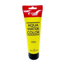 티티 아쿠아물감 수채화물감 220ml 낱색, 짙은하늘색