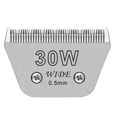 안디스 오스터 왈 탈착식 애완동물 이발기용 전문가용 교체용 와이드, 1개, 3. 30W wide