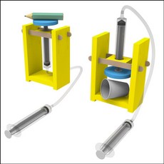 2in1 공기압 프레스와 리프트(1인용)