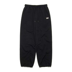 매장정품 리 LEE 펠트 트위치 로고 스웻 팬츠 블랙 LE2601PT33BK 659436