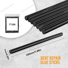 핫멜트 자동차 씰링 스트립 - 페인트 없는 덴트 수리를 위한 고강도 접착제, 01 7X190MM 10pcs