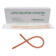 병원 의료용 라텍스 도뇨관 넬라톤 소변 카테터x10개 카테타 산부인과, N6