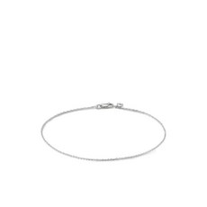 모니카비나더 슈퍼 파인 14K 화이트 골드 브레이슬릿