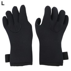 스쿠버 다이빙 스노클링 스키 서핑용 방수 네오프렌 장갑 핸드 본딩 방한 기능, 기본