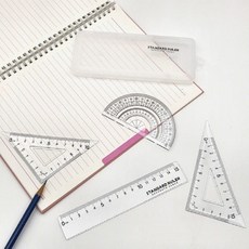 일본 삼각자 각도기 세트 zac+598HH