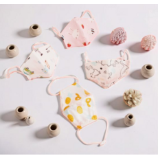 마스크 방한 아기 유아 어린이 겨울 방한 방한대 면 3D 입체 두돌 3-8세용