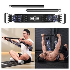 홈 밴드 장비 체육관 밴드 운동용 다기능 저항 푸시업 프레스 운동 운동 설정됨 벤치 휴대용으로 여행용 인스타, 1 Women|105LB with Detachable