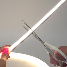 가본조명 LED 그립 스트립 프리컷팅 일체형 실리콘 라인바 5M [2size] 간접조명, 1개, 10X10 주광색