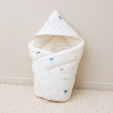 bamiblanc Dinodino新生兒包巾 莫代爾四季