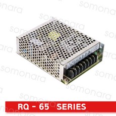[ 민웰 RQ-65B ] MEANWELL SMPS 파워 서플라이 NET 62.5W 5V 12V -5V -12V 4아웃풋 RQ시리즈 파워서플라이, 1개