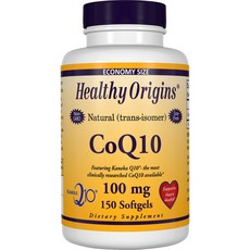 Healthy Origins 無麩質無糖輔酶Q10軟膠囊 100mg, 150顆, 1罐