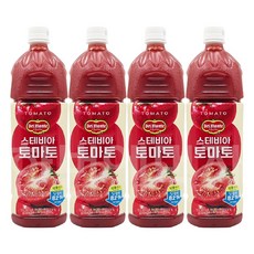 델몬트 스테비아 토마토주스, 1.5L, 4개