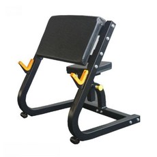 지피아 암컬 머신 근육 홈트 운동 암컬랙, D. 블랙프레임/블랙패드(조절후크)