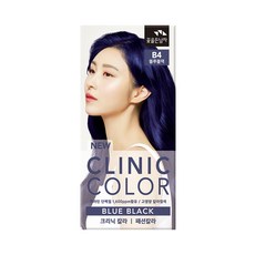 꽃을든남자 크리닉 칼라염색약, 1개, B4 블루블랙