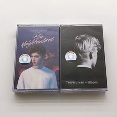 트로이 시반 Blue Neighbourhood Bloom 카세트 테이프 블랙 클리어 앨범, 단일옵션