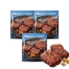 [피코크] 떡갈비(450g) 3팩, 450g, 3개