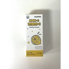 [공식판매처] 헤이데일리 NMN-C 엔엠엔씨 천연NMN 비타민C 레몬맛 10포, 1개, 20g