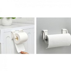깔끔한 집정리 정리수납 키친 타올걸이 붙이는 화장지 자석 티슈 1+1 휴지 냉장고 랩걸이대, 자석휴지걸이1+1