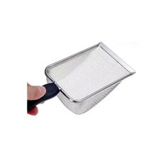 貓砂鏟 細孔不銹鋼貓咪用品, 1個, 寵物貓砂剷【塑料柄】38mm孔*