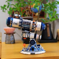 블럭장난감 조립 천체망원경 블럭 장난감 피규어, 1개, A. 별탐사(995블럭)