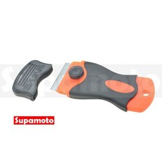 Supamoto 玻璃刮刀 隔熱紙 隔熱膜 汽車 大樓 刮板 車窗 門窗 铲刀(一組含金屬刀片), 1個, 鏟刀(一組含金屬刀片)