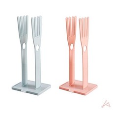주방 고무장갑 걸이 건조대 주방 건조대, 핑크