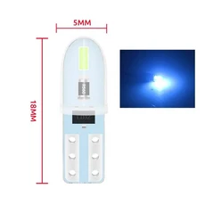 자동차led전구 무극성 자동차 대시 보드 조명 계기판 램프 문짝 번호판 0X T5 LED 304 2SMD, 03 ICE BLUE, 01 0PCS, 01 T5