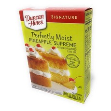 던컨 하인즈 시그니처 파인애플 수프림 케이크 믹스 (4개 묶음) Duncan Hines Signature Pineapple Supreme Cake Mix (4 Pack), 1개