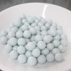 16mm 牛奶玻璃彈珠 白色玻璃珠, 1個, 一包入(約50顆)