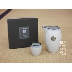 佐和陶瓷 清原福酒器杯組 日本製 XL1010-A1742 清酒壺 清酒杯 禮盒組, 1個