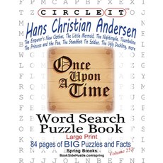 Circle It Hans Christian Andersen Word Search Puzzle Book Paperback, Lowry Global Media LLC