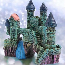 C2형 물고기은신처 성벽 수족관장식품 수족관성벽장식 어항소품 수족관성벽 수족관꾸미기