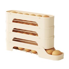 TGL 2세대 분리형 슬라이딩 4단 대용량 계란보관함, 1개