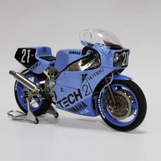 후지미 야마하 YZR750 TECH21 경주용 오토바이 프라모델 1:12, 1개